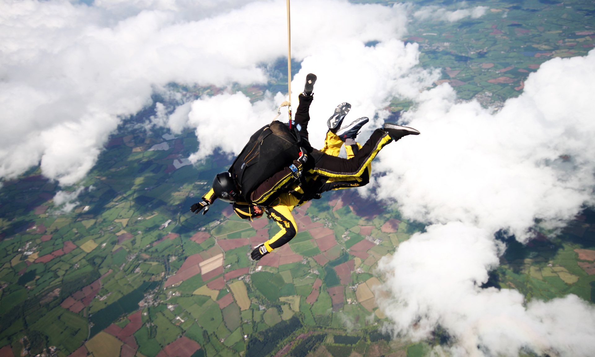 Granny Skydive Fail