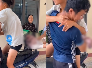 ဆေးရုံအပြင်ဘက် မော်တော်ဆိုင်ကယ်ပေါ်မှာပဲ ကလေးမွေးဖွားခဲ့တဲ့ ဗီယက်နမ်အမျိုးသမီး