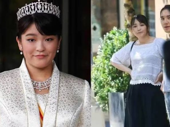 တော်ဝင်အဆင့်အတန်းကို စွန့်လွှတ်ပြီး အရပ်သားကို ယူခဲ့တဲ့ ဂျပန်တော်ဝင်မင်းသမီးဟောင်းကို နယူးယောက်မြို့ရှိ အများသုံးဘတ်စ်ကားစောင့်ဆိုင်းနေတဲ့နေရာမှာ တွေ့ခဲ့ရ