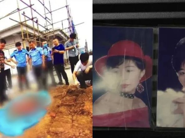 လွန်ခဲ့တဲ့ ၂၈ နှစ်က ပျောက်ဆုံးသွားခဲ့တဲ့ တရုတ်အမျိုးသမီးတစ်ဦးကို ဈေးဝယ်စင်တာရဲ့ပန်းခင်းထဲမှာ မြှုပ်နှံထားလျက် တွေ့ရှိခဲ့ရတဲ့ အဖြစ်အပျက်