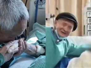 နေ့တိုင်း ၁၂ နာရီကြာ ကားစီးပြီး ဆေးရုံတက်နေရတဲ့ ဇနီးဖြစ်သူဆီ သွားလည်ရတဲ့ အဘိုးအို